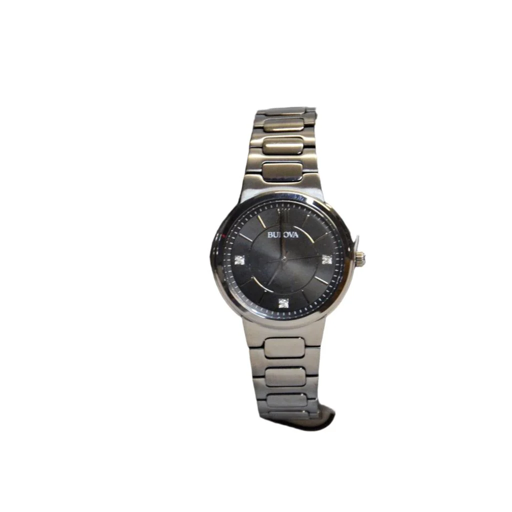 Bulova Women's Classic Black Dial Watch 98P231 - Image 7