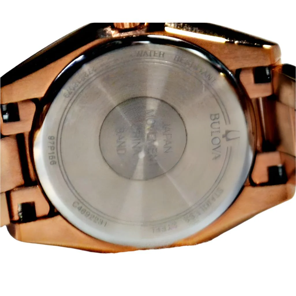 Bulova Women's Classic Surveyor Rose Gold Tone Watch 97P156 - Image 7