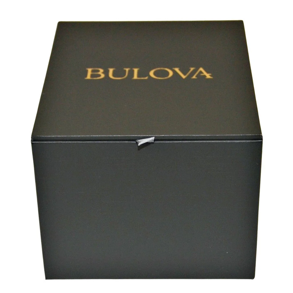 Bulova Women's Futuro Millennia Diamond-Accent Bracelet Watch 96R231 Silver-tone - Image 7