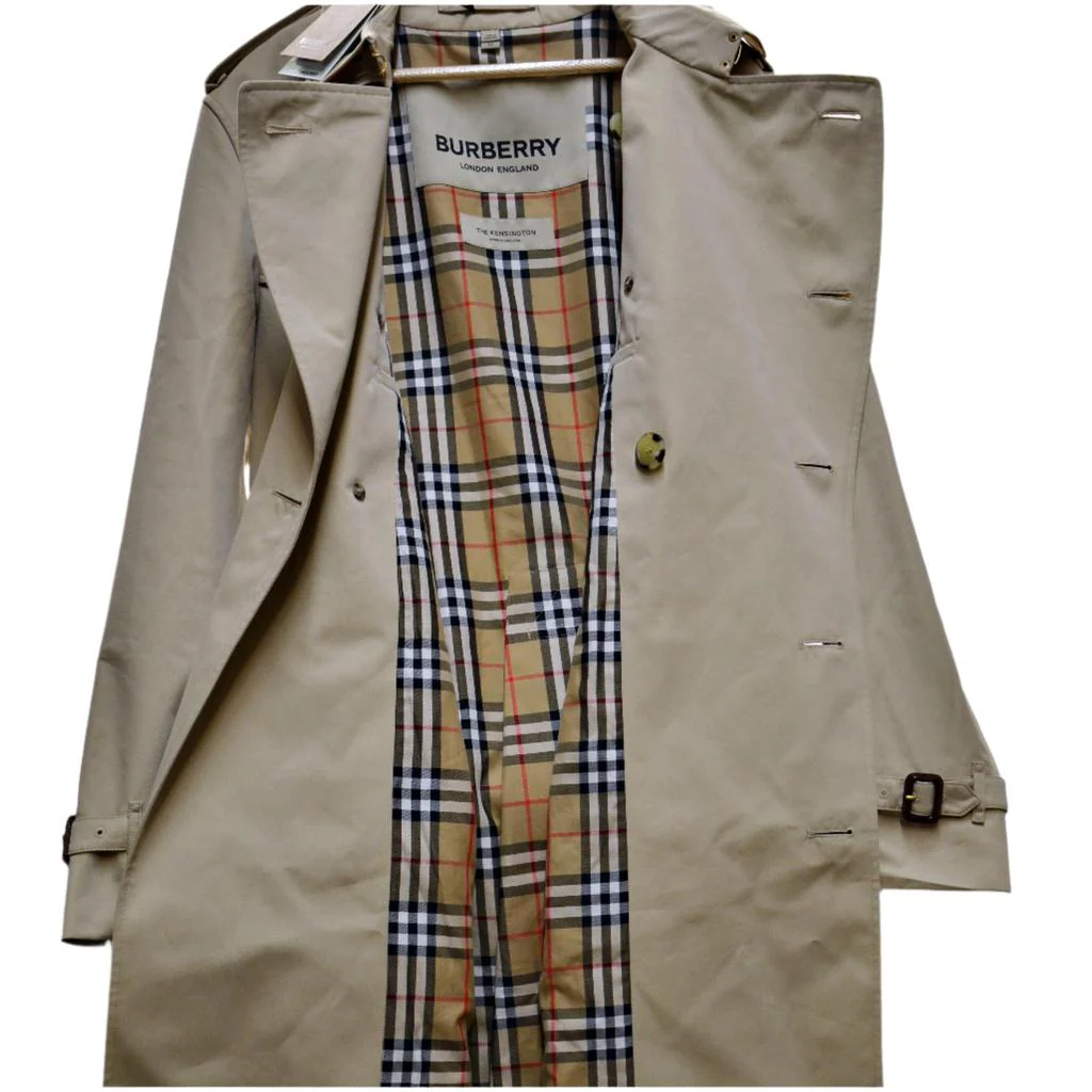 Burberry The Kensington Mens Trench Coat 52 UK sizing Medium - Image 4