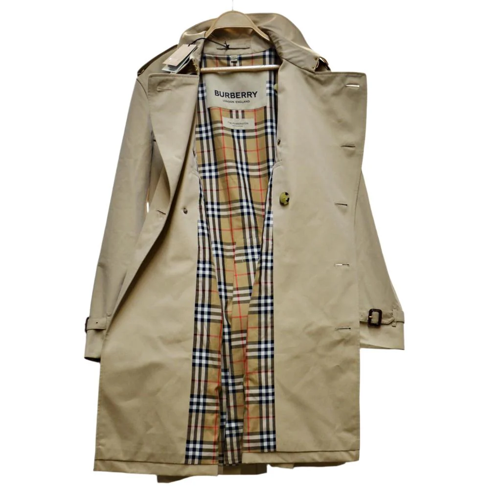 Burberry The Kensington Mens Trench Coat 52 UK sizing Medium - Image 5