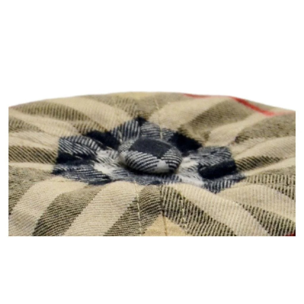 Burberry Unisex Archive-Beige Check Baseball-Style Cap - M - Image 3