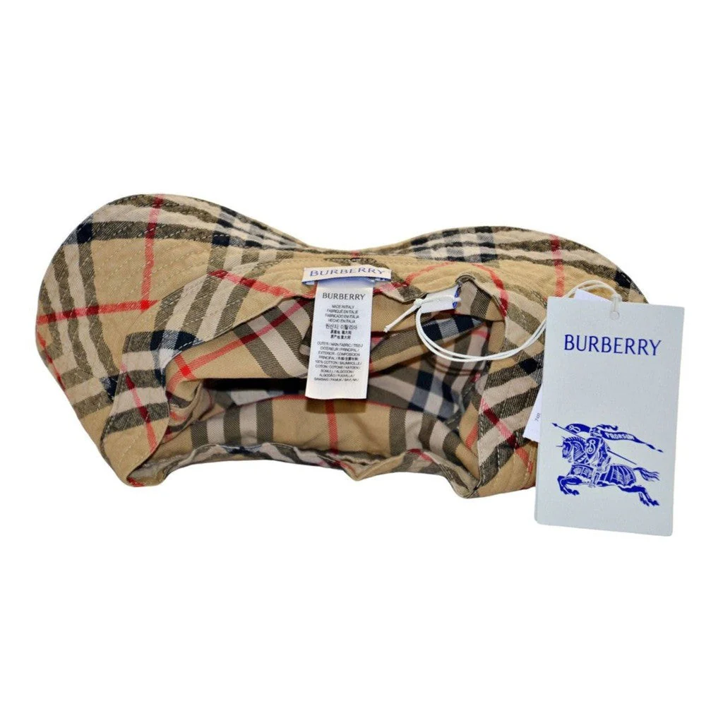 Burberry Women's Vintage Check Bucket Hat - Small - Image 2