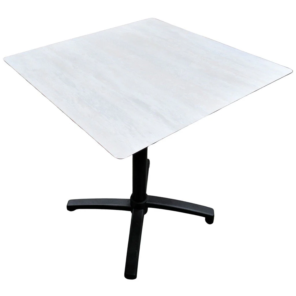 Cafe Table Foldable White - Image 2