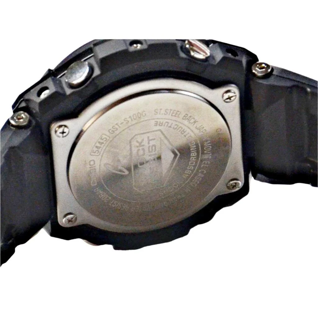 Casio G-Shock G-Steel Black Dial Black Case - Image 6