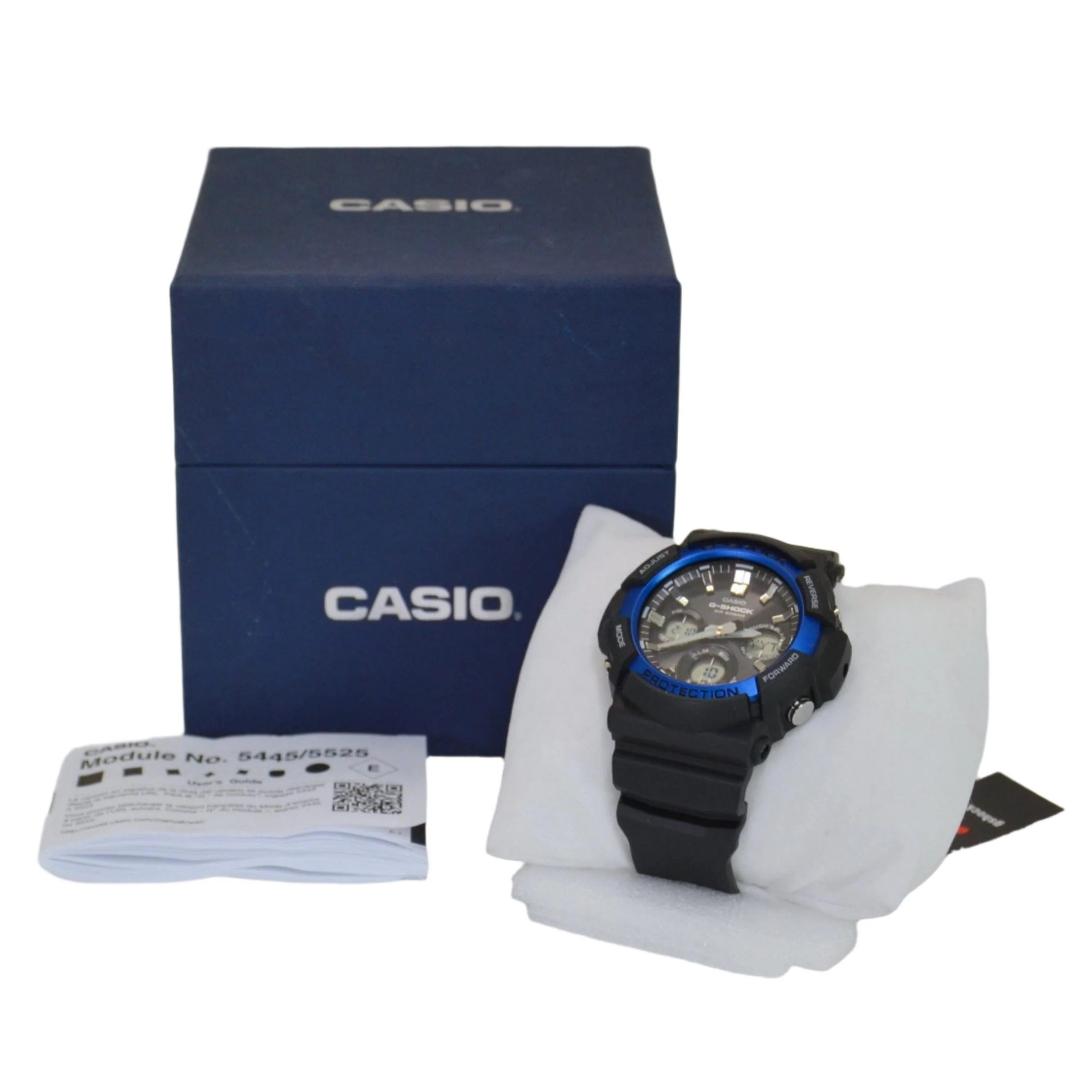 Casio Men's G-Shock Polyurethane Analog Quartz Sport Watch Black