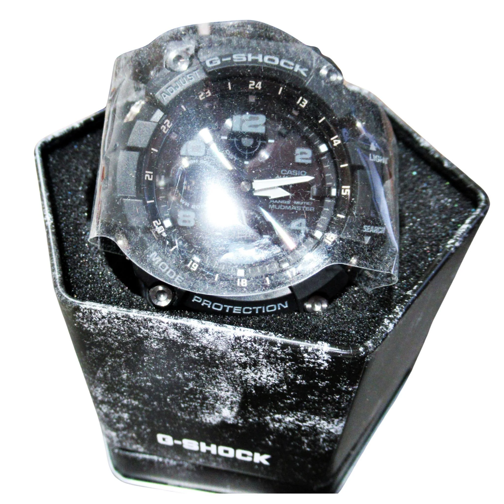 Casio Men`s G-shock GSG 100-1A Solar Mudmaster Watch Black - Image 2