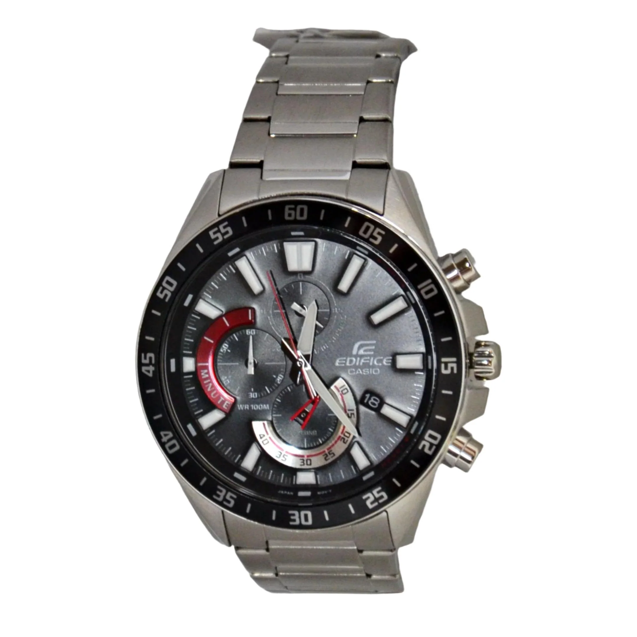 Casio Men's Quartz Watch Silver-Tone EFV620D-1A4V
