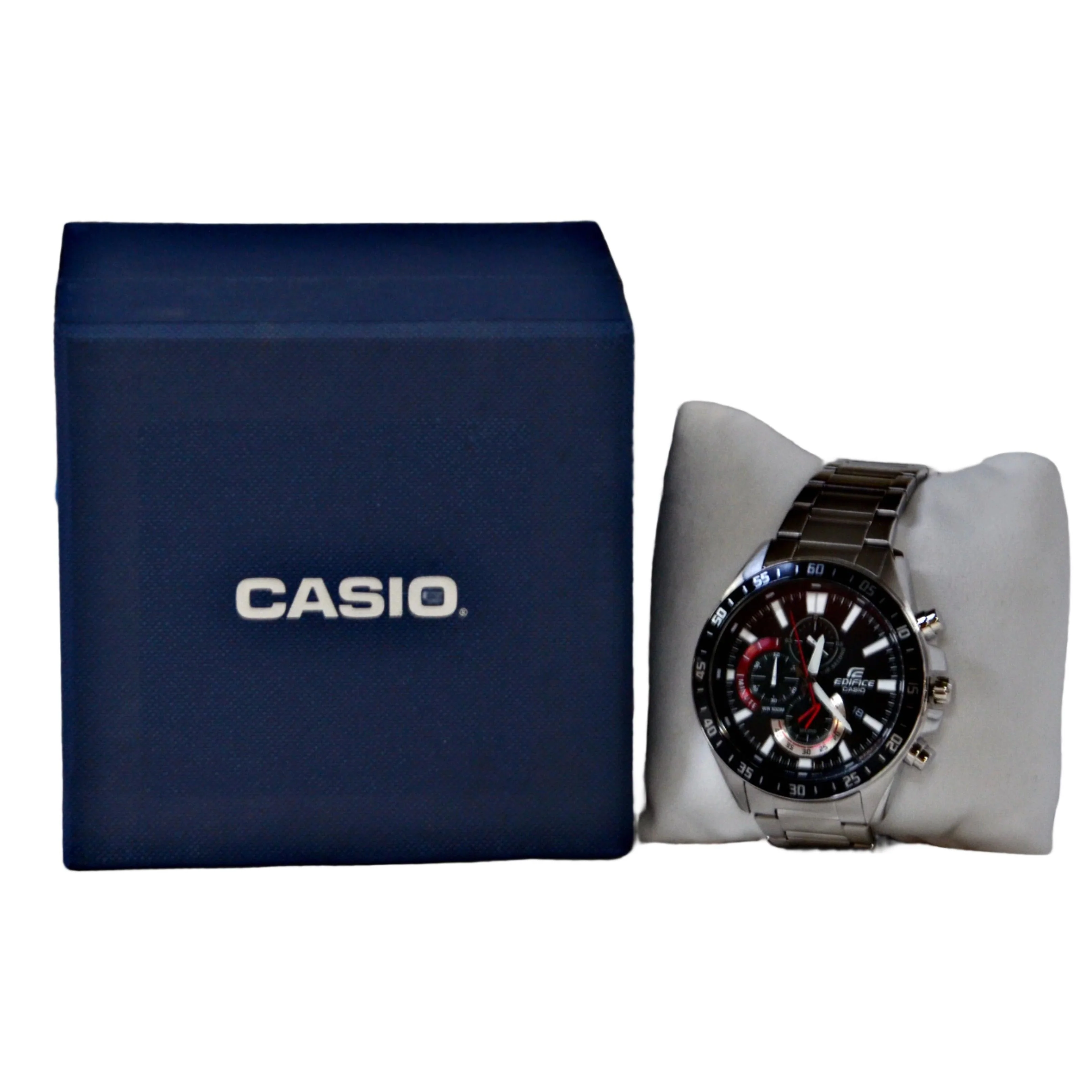 Casio Men's Quartz Watch Silver-Tone EFV620D-1A4V - Image 2