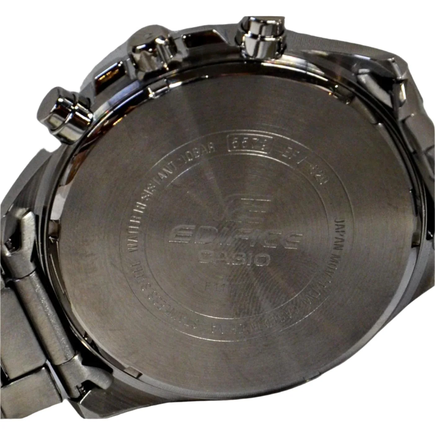 Casio Men's Quartz Watch Silver-Tone EFV620D-1A4V - Image 8