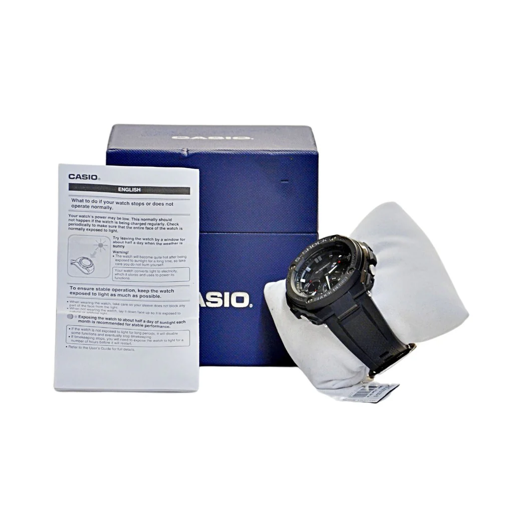 Casio Men's G-Shock GSTS100G-1B Black Resin Watch - Image 3