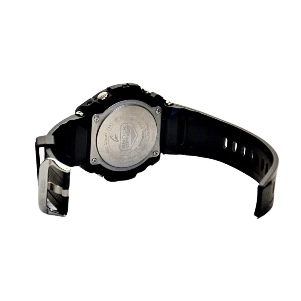 Casio Men's G-Shock GSTS100G-1B Resin Solar-Powered Watch Black - Image 4