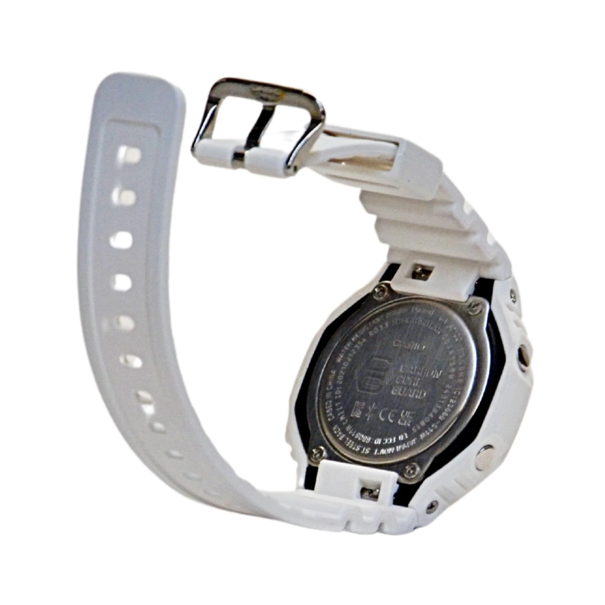 Casio Men's G-Shock Solar Powered White with Multi-Color Accents Watch - Image 4