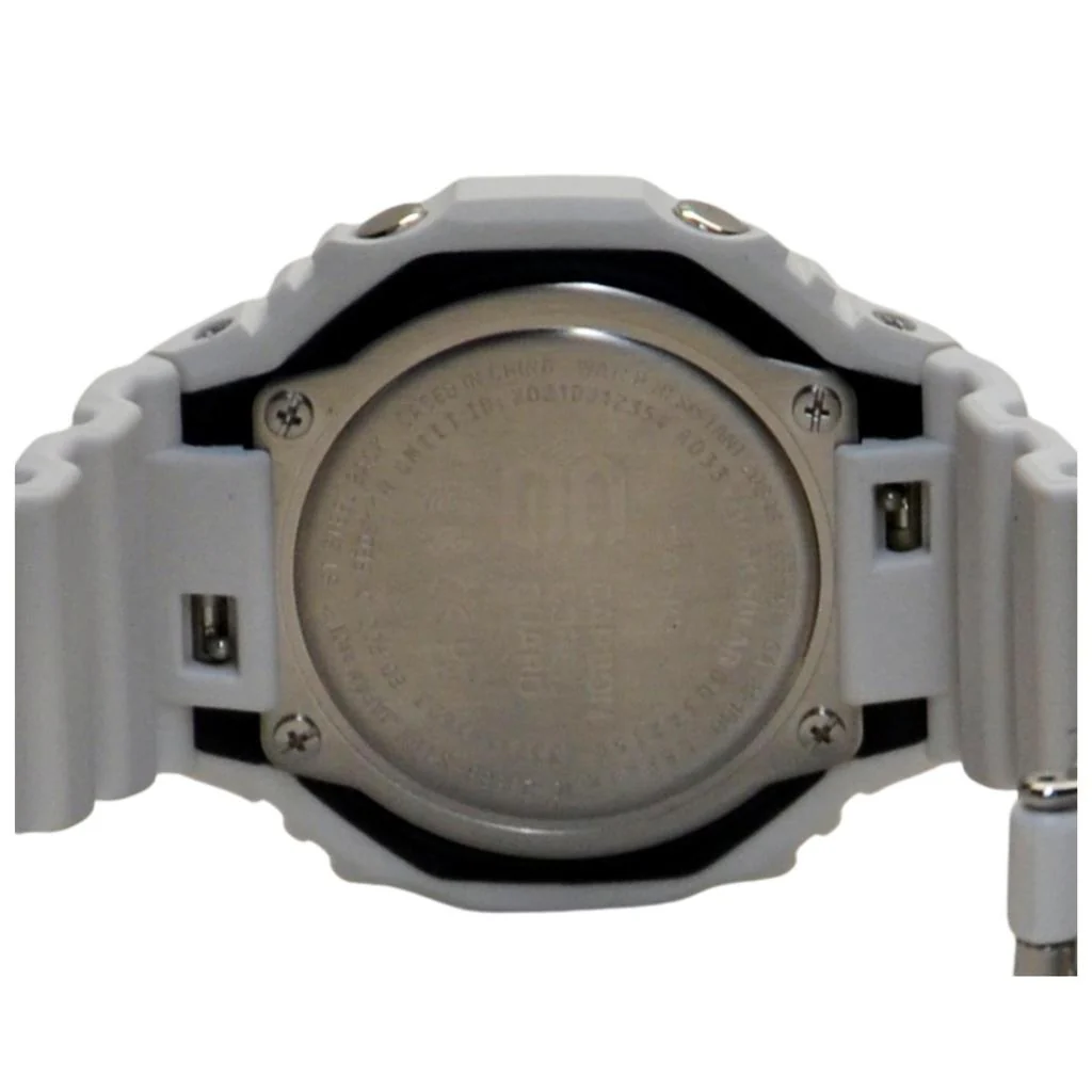 Casio Men's G-Shock Solar Powered White with Multi-Color Accents Watch - Image 5