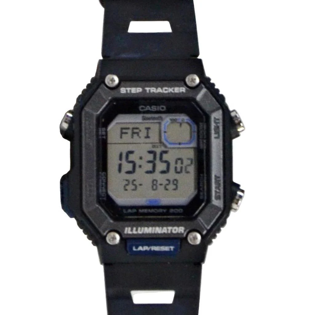 Casio Men's Illuminator with Step Tracker WS-B1000 3564