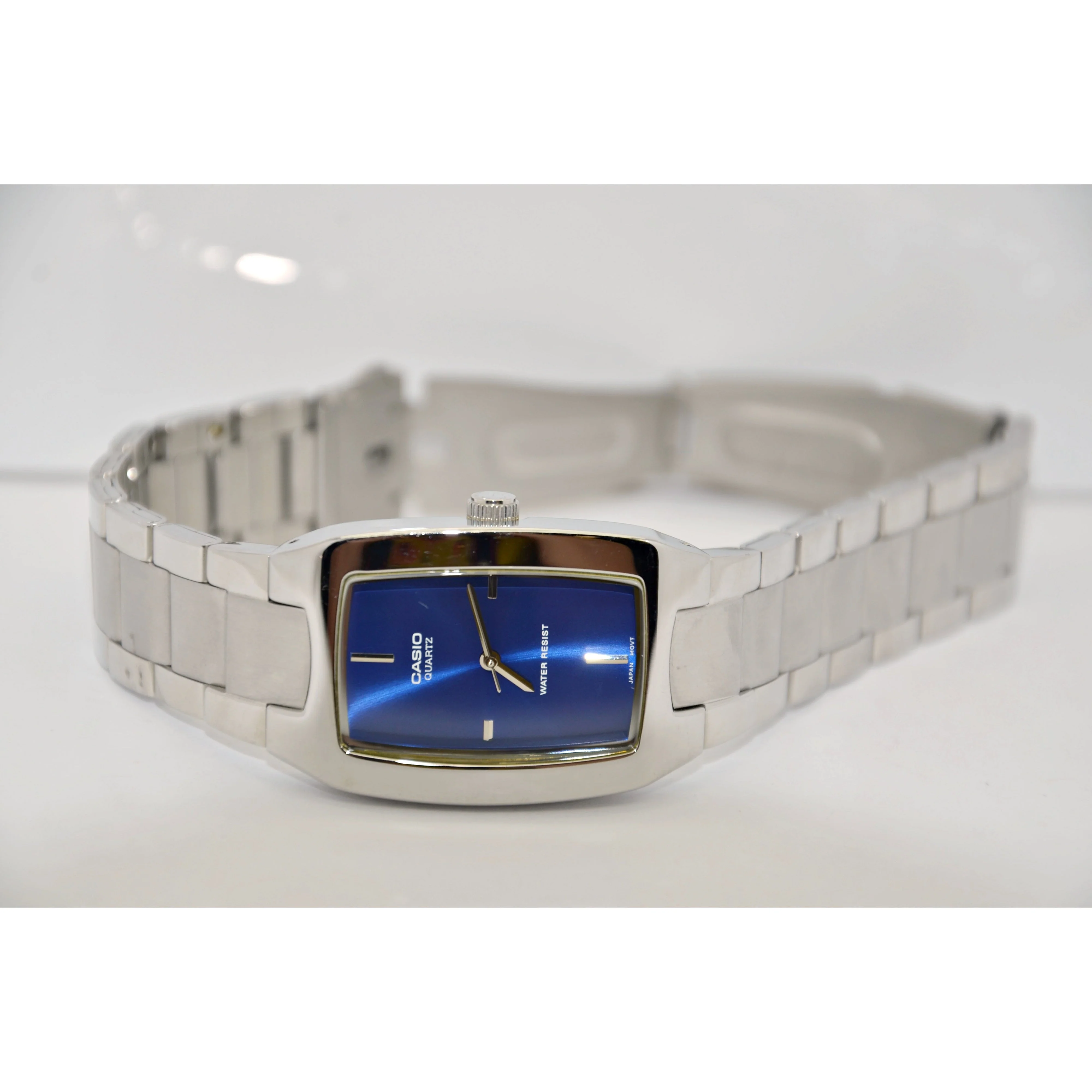 CASIO Silver Blue Men's Blue Watch  MTP-1165A-1C2 - Image 4