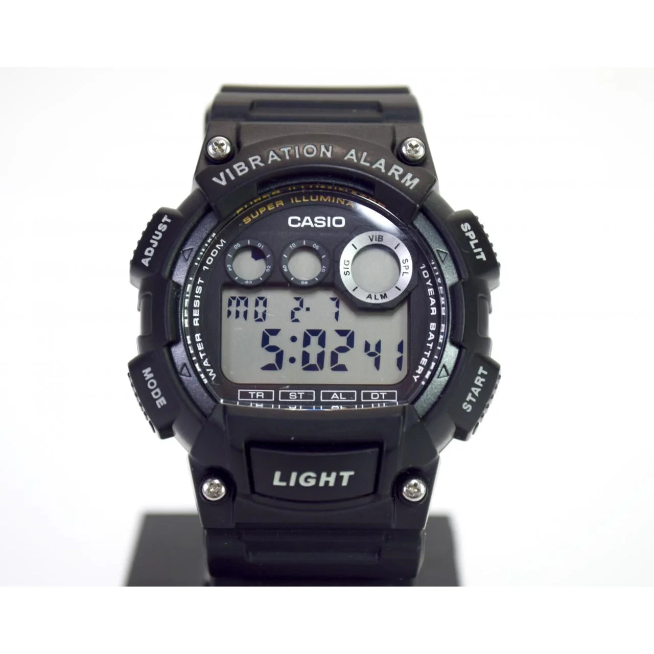 Casio Men's Super Illuminator Watch Black - Image 4