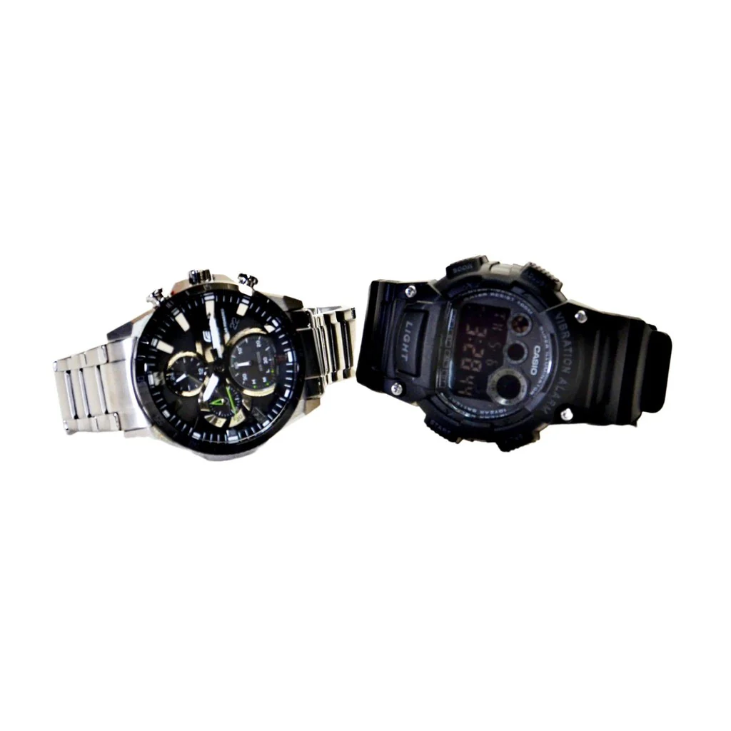 Casio Work and Play Men’s 2-watch Bundle EQS-940DB-1AVCR & W-735H-1BVCF - Image 4