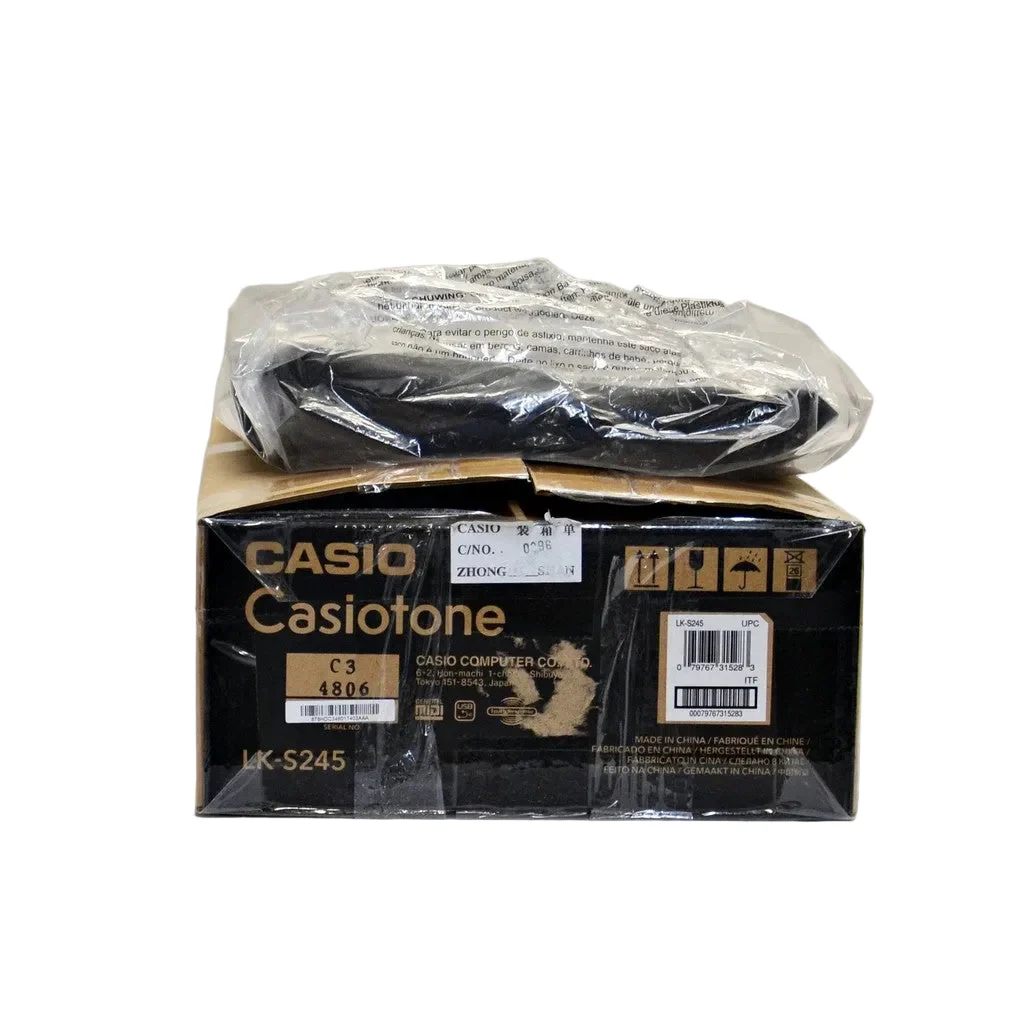 Casiotone Casio LK-S245 Keyboard with Illuminated Keys and Soft Case - Image 9
