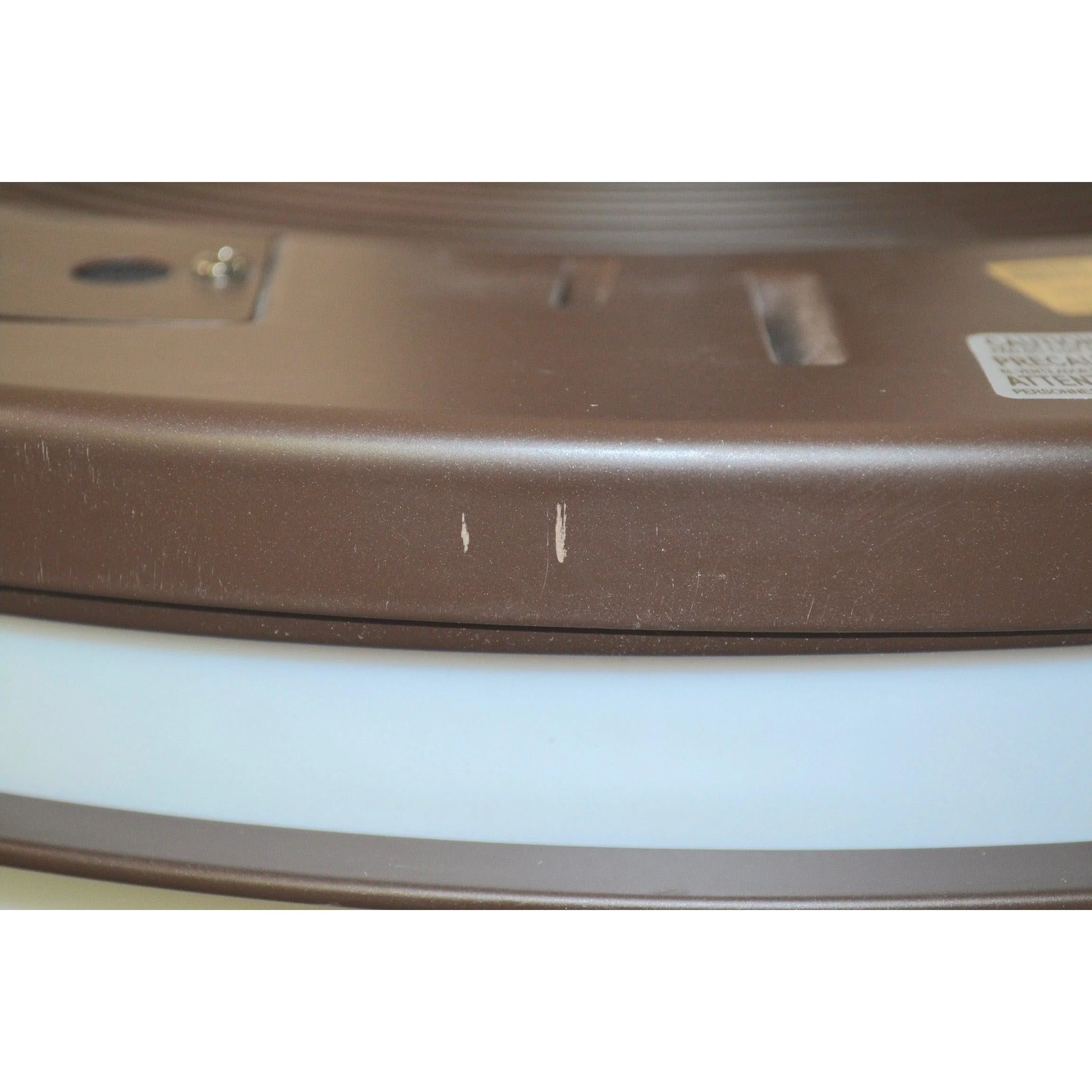 Fanimation Beck Ceiling Fan with Frosted Shade Light Kit 13" Brown - Image 3