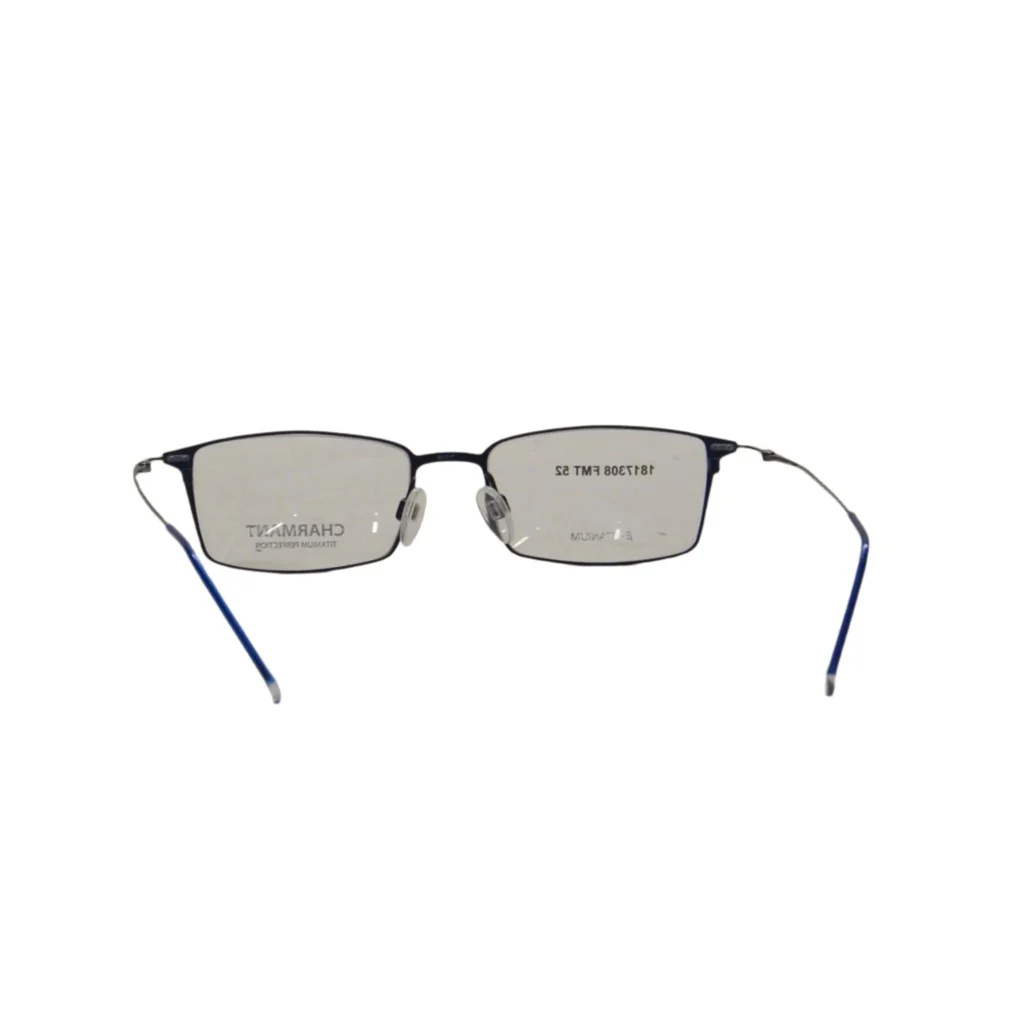 CHARMANT Men's Titanium Perfection CT 16707 Eyeglasses - Blue - Image 3