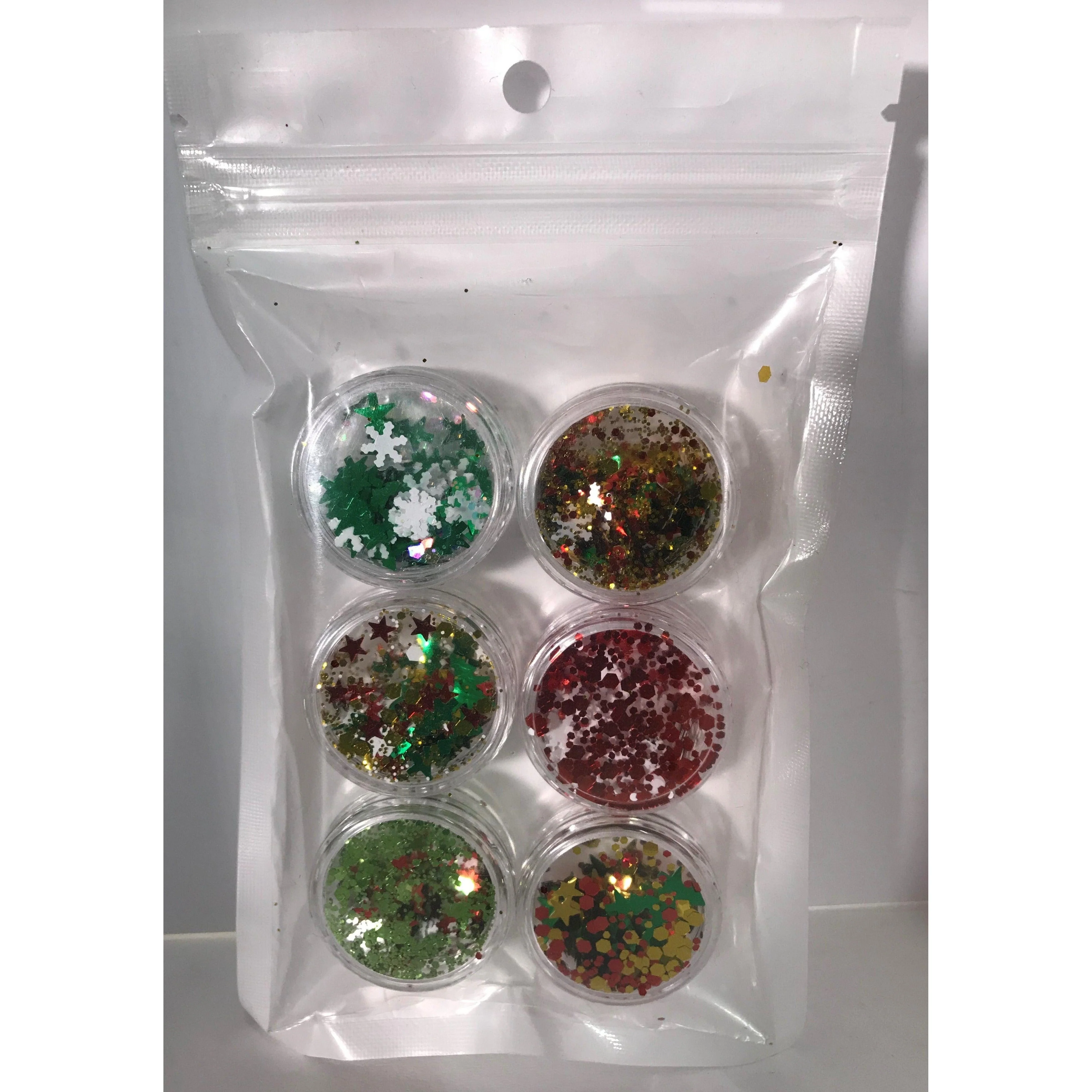 Christmas Nail Art - 6 Containers - Image 2