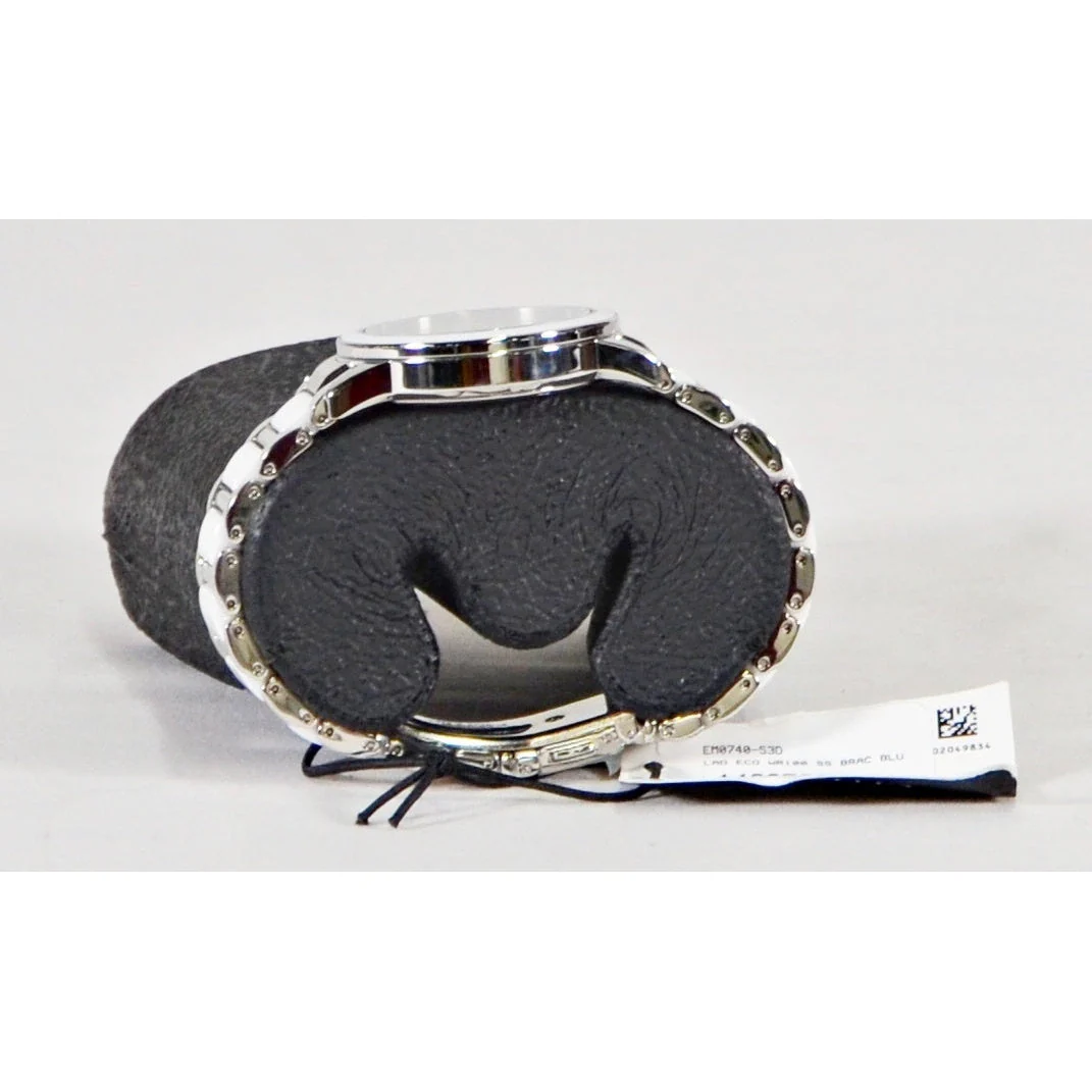 Citizen Eco-Drive Chandler Women's SS & Ceramic Watch - Silver & White - Image 5