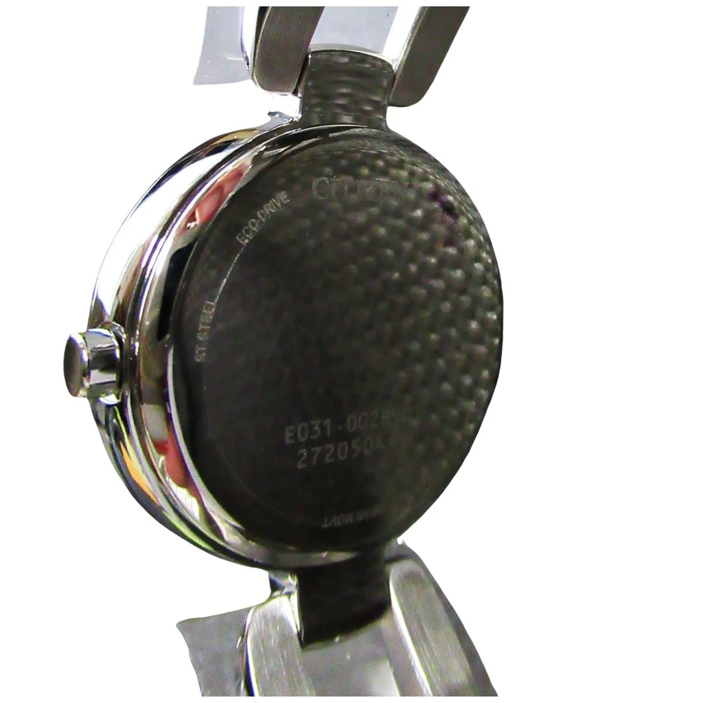 Citizen Eco-Drive Crystal Stainless Steel Women's Quartz Watch EM1030-53N - Image 4