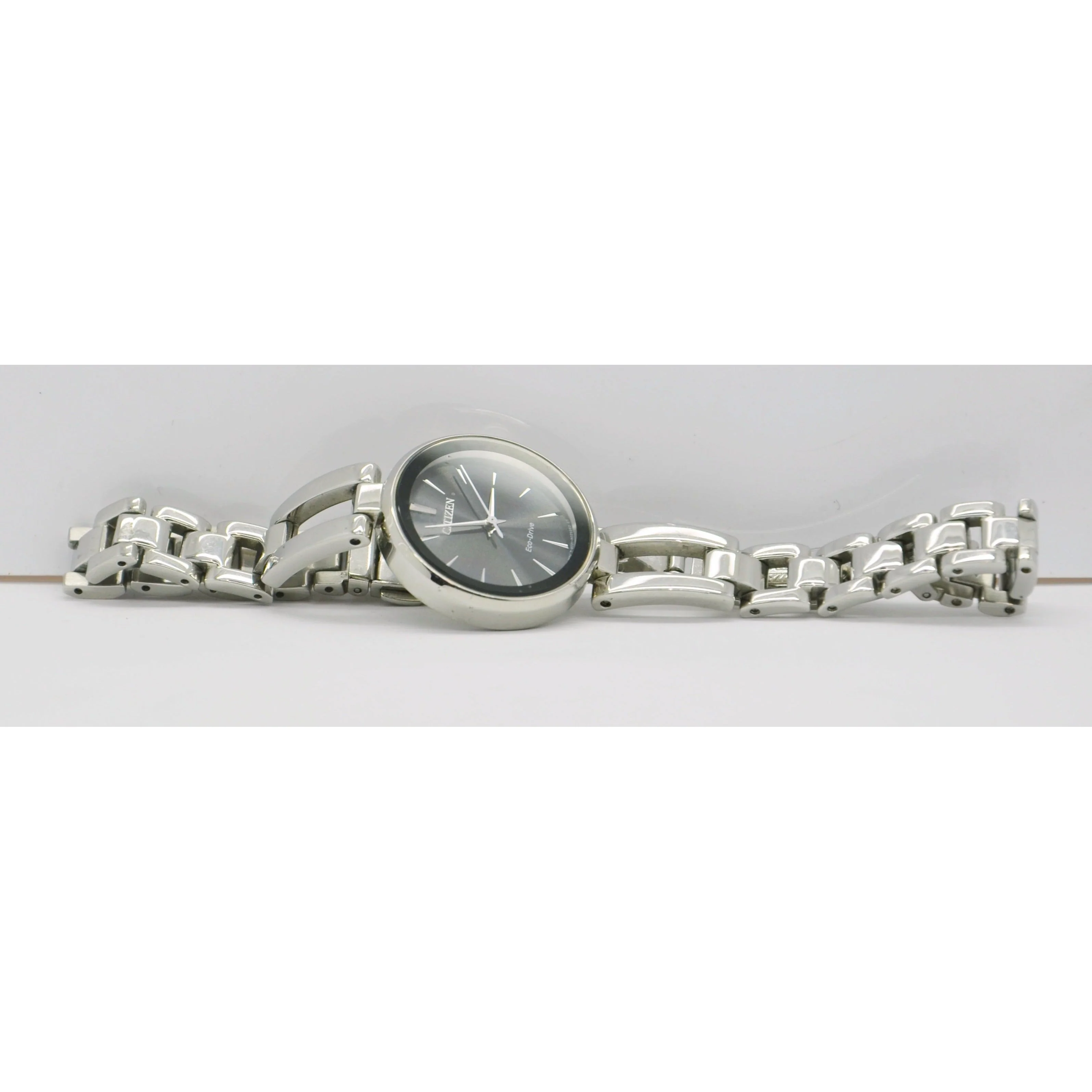 Citizen Women's Eco-Drive Silhouette Watch Black Dial  EM0636-55E - Image 2
