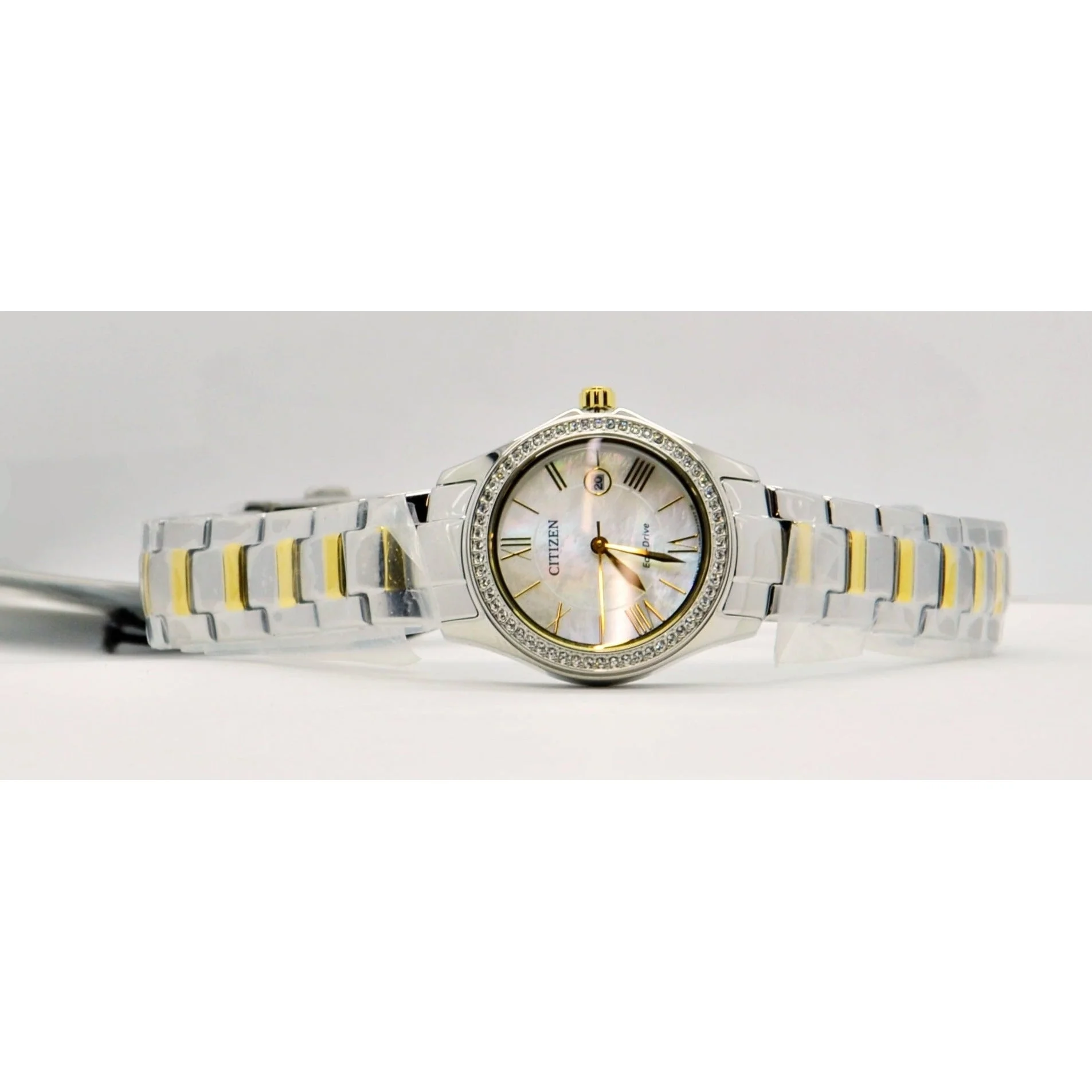 Citizen Women's Eco-Drive Watch FE1148-84D Two-Tone - Image 2