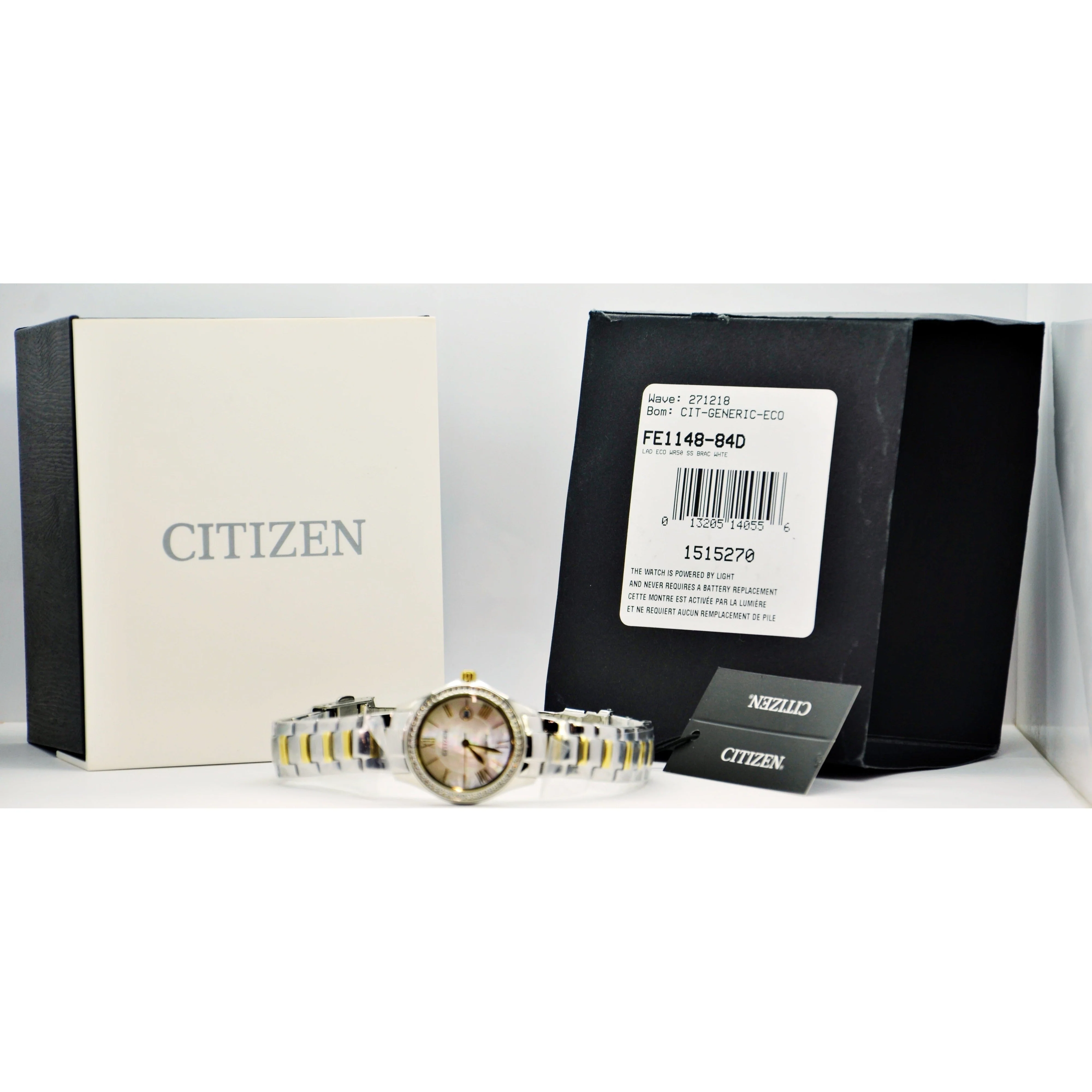 Citizen Women's Eco-Drive Watch FE1148-84D Two-Tone - Image 4