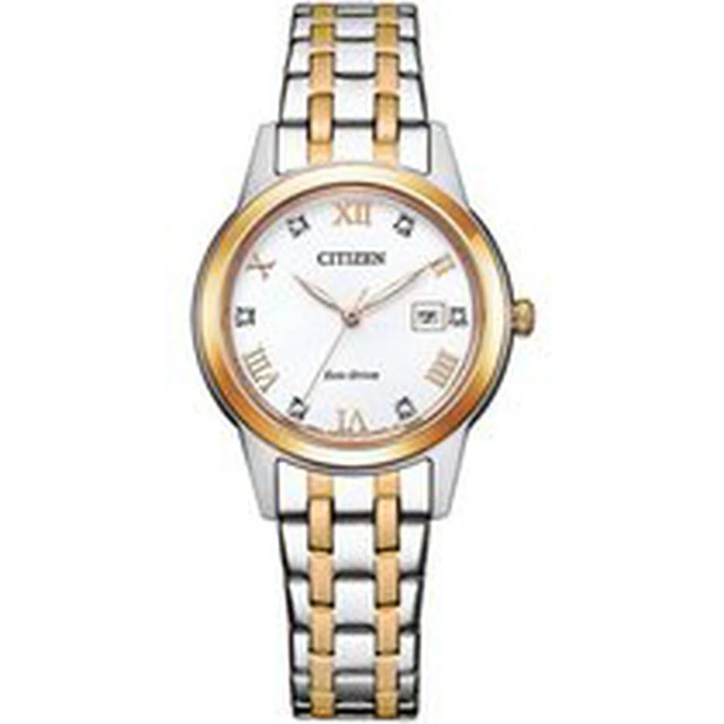 Citizen Women's FE1246-85A Eco-Drive Watch Two-Tone