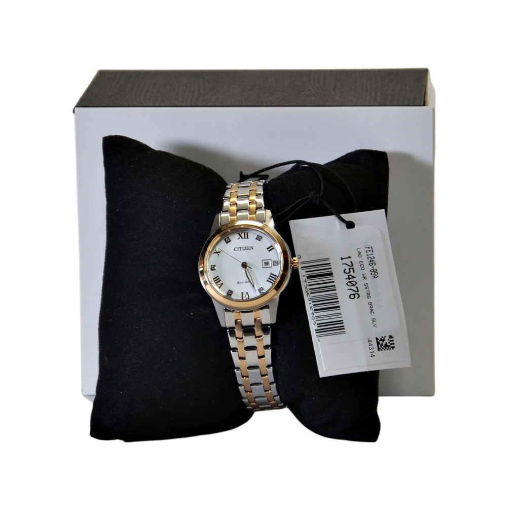 Citizen Women's FE1246-85A Eco-Drive Watch Two-Tone - Image 2