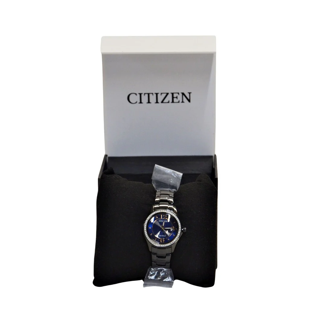 Citizen Ladies Eco- Drive FE1255-84L Watch Classic Blue - Image 5
