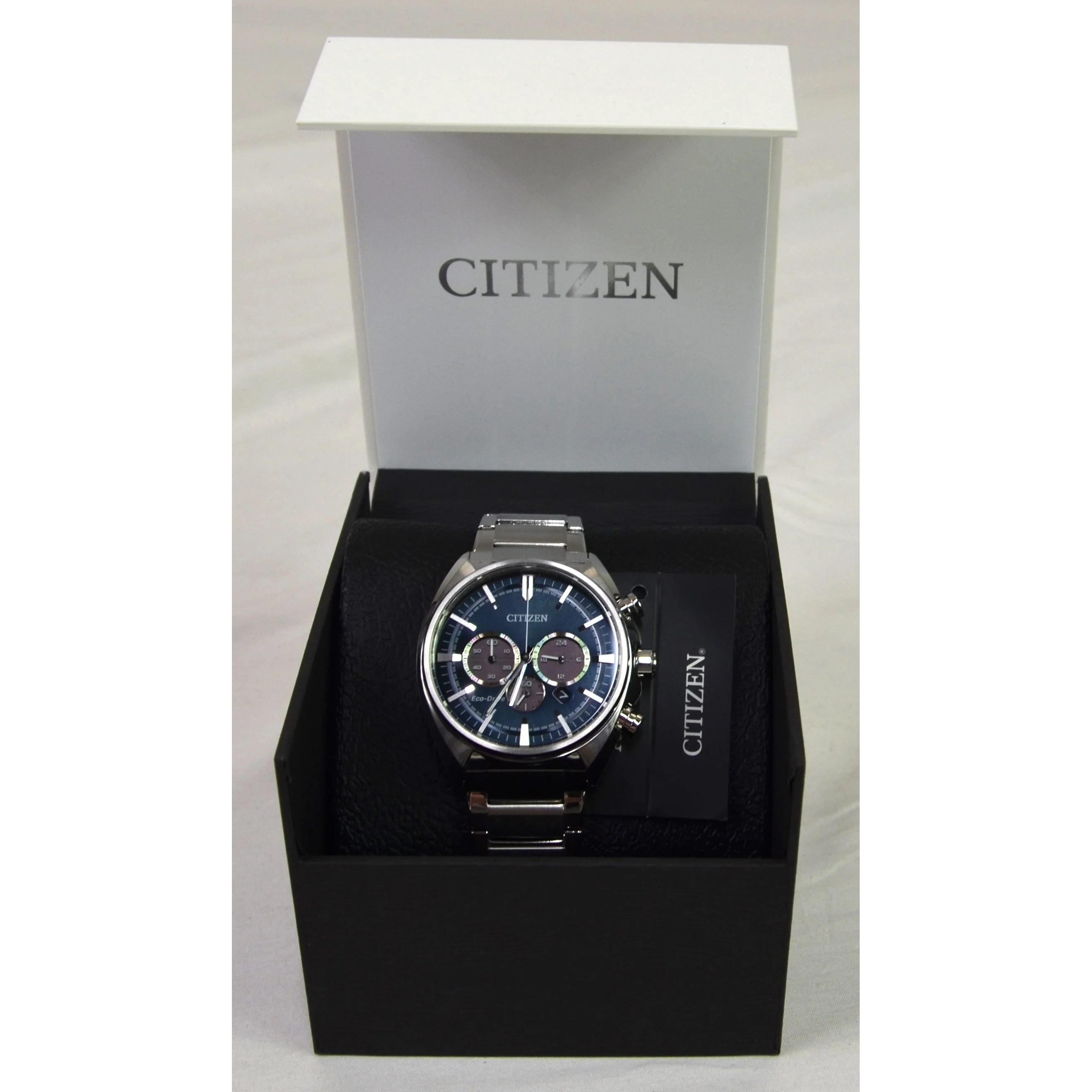 Citizen Men's Chronograph Watch CA4280-53L  Blue Dial - Image 5
