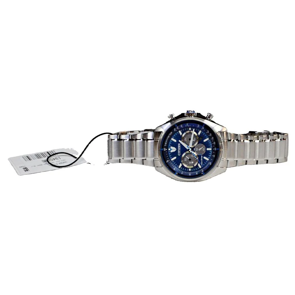 Citizen Men's Classic Chronograph Eco-Drive Blue Dial Watch CA4560-81L - Image 2