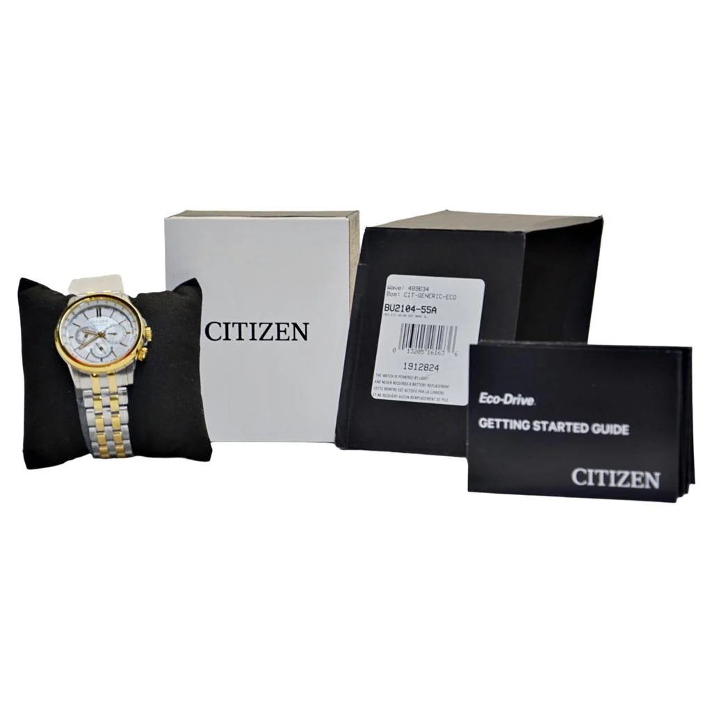 Citizen Men's Classic Day/Date Eco-Drive Ring Silver Watch BU2104-55A - Image 2