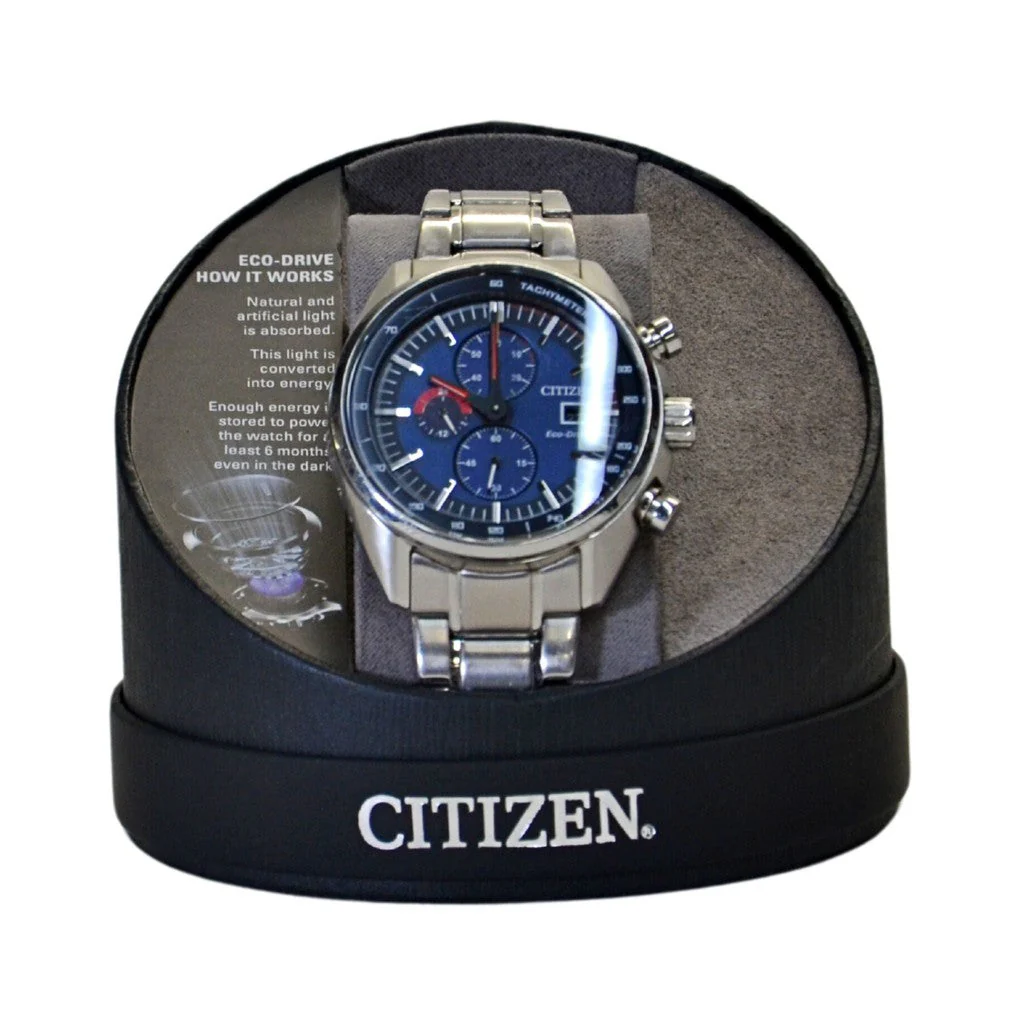 Citizen Men's Eco Drive Promaster CA0590-82L Watch Silver-Tone & Blue - Image 2