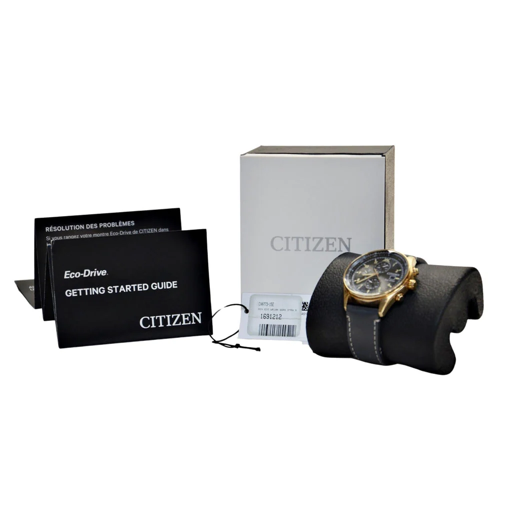 CITIZEN Men's Future Force Eco-Drive Chronograph CA0773-15E - Image 5