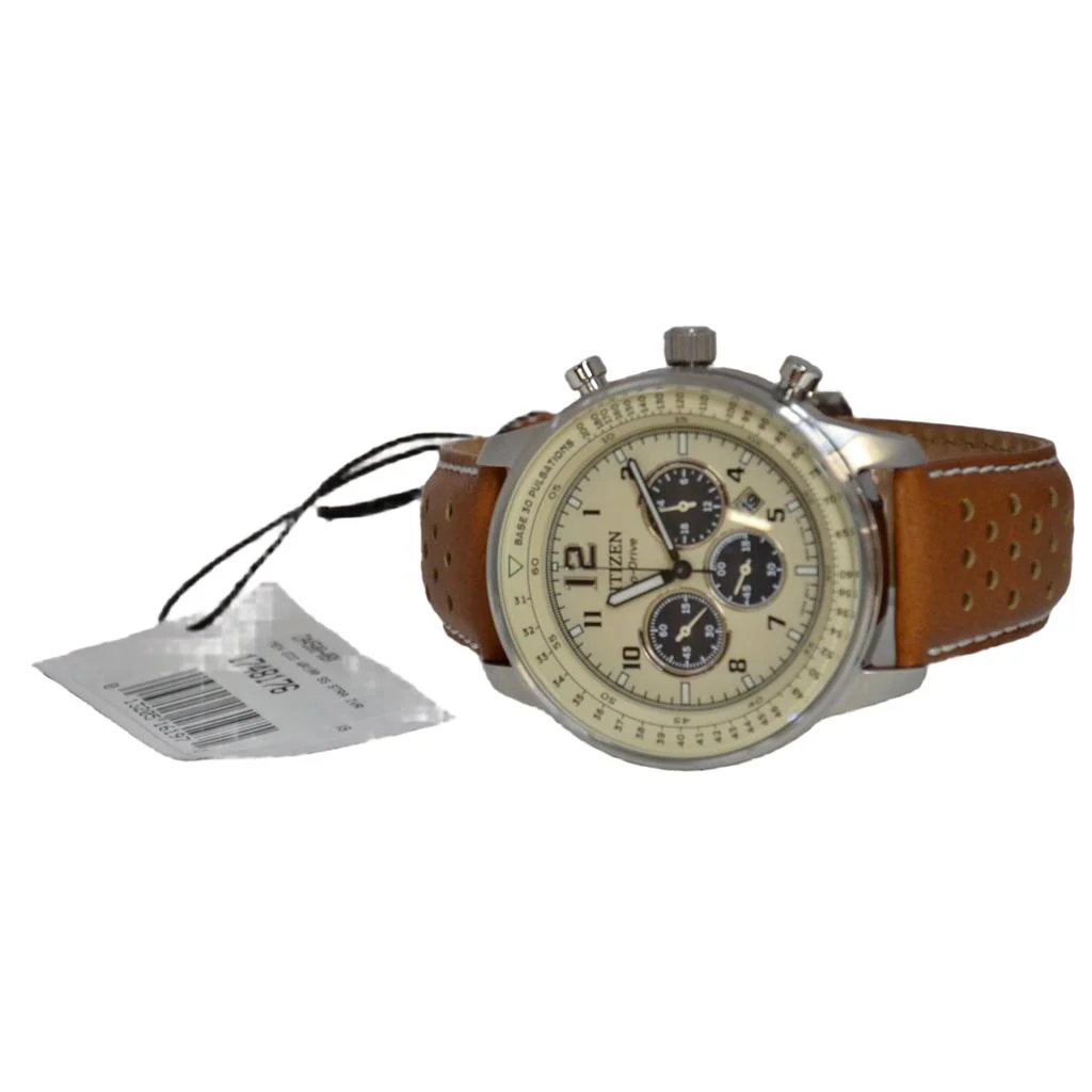 Citizen Men's Sport Casual Beige Dial Watch - Model CA4500-08X - Image 7