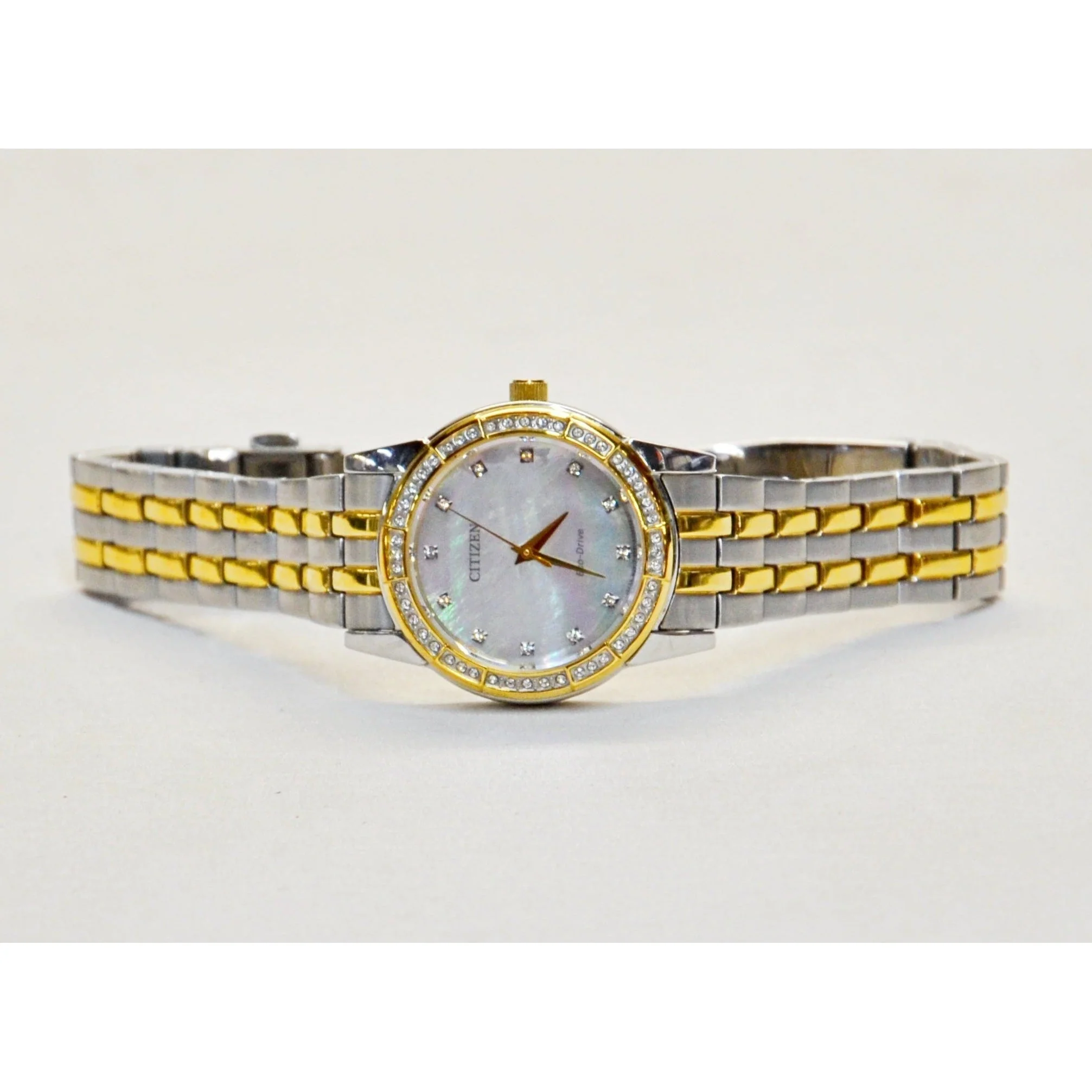 CITIZEN Silhouette Crystal Eco-Drive Ladies Watch EM0774-51D - Image 2