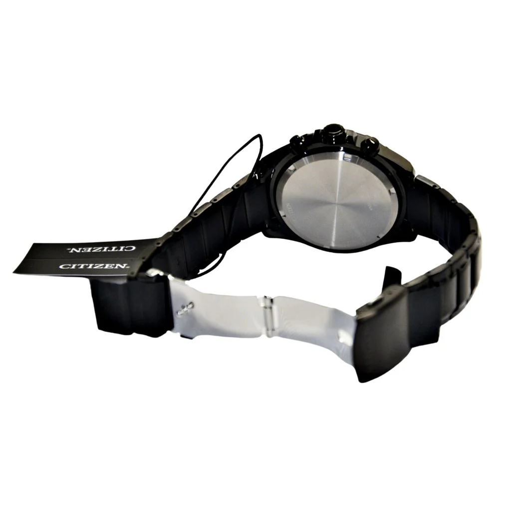 Citizen Sport Men's Casual Solar Powered Chronograph Watch - Black - Image 5