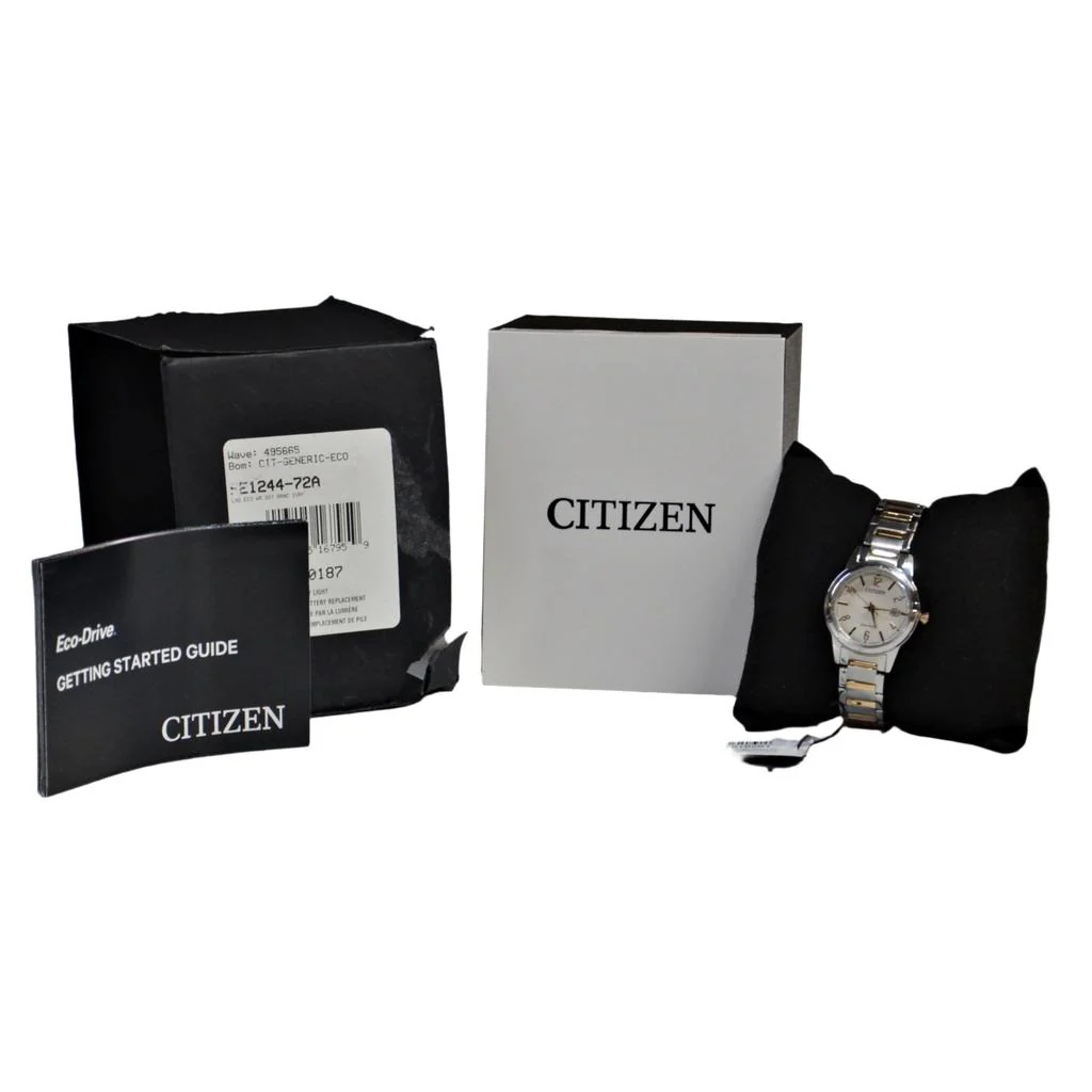 Citizen Women's Classic Ivory Dial Watch FE1244-72A - Image 6