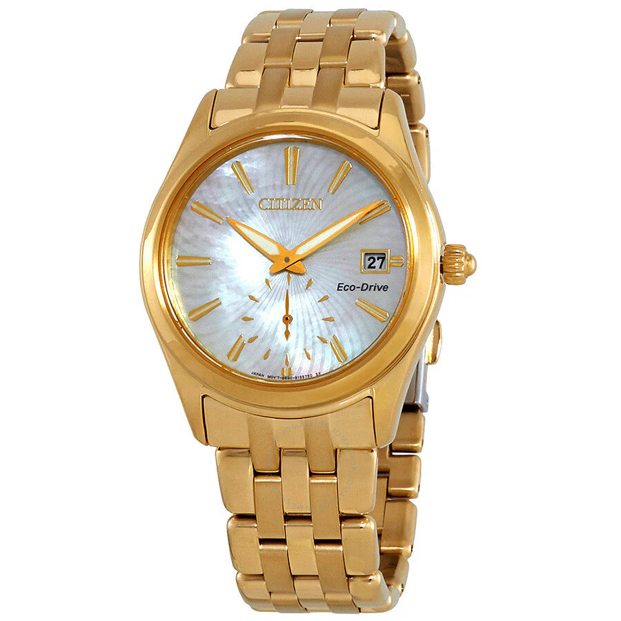 Citizen Women's Eco-Drive Corso EV1032-51D Watch Gold-Tone