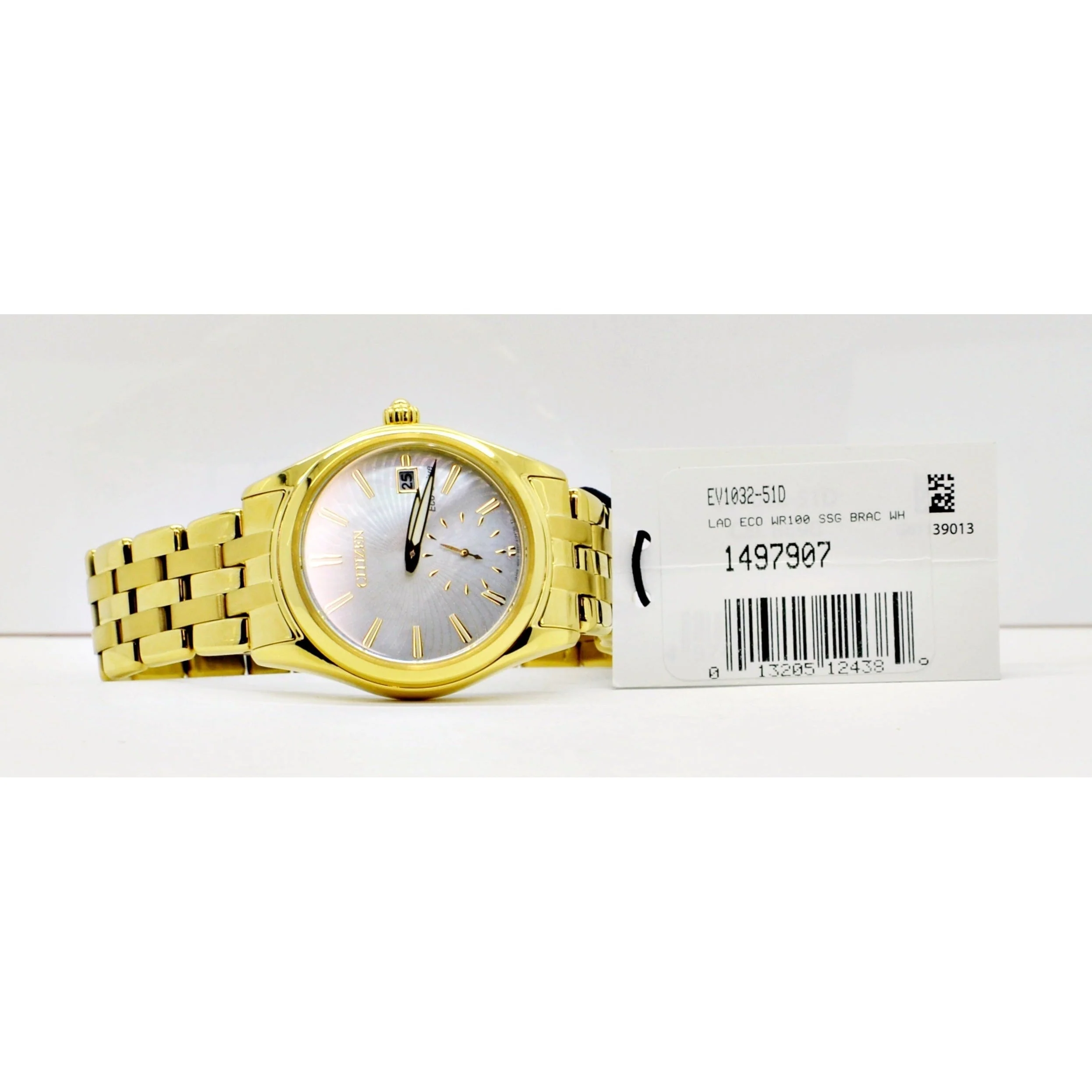 Citizen Women's Eco-Drive Corso EV1032-51D Watch Gold-Tone - Image 2