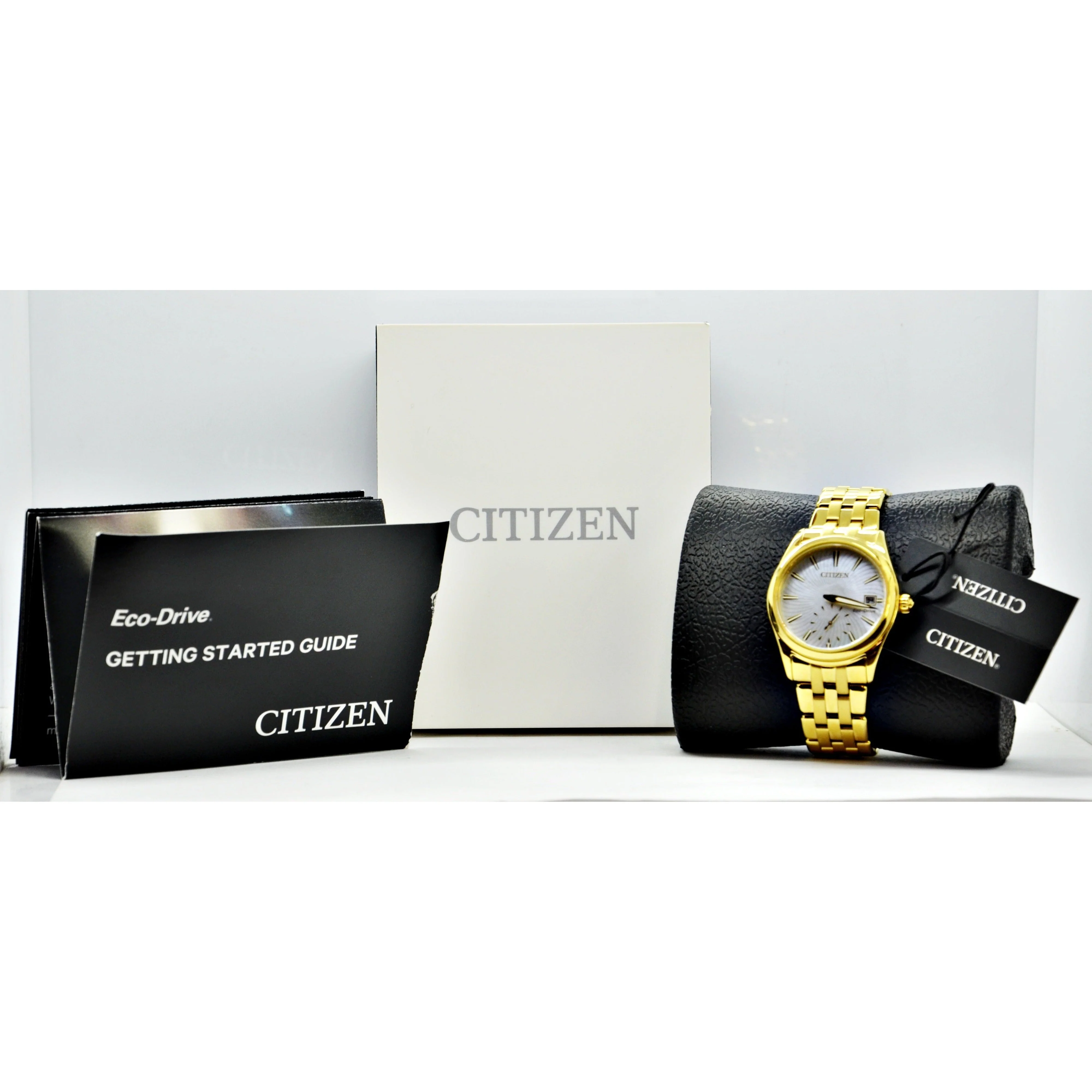 Citizen Women's Eco-Drive Corso EV1032-51D Watch Gold-Tone - Image 4