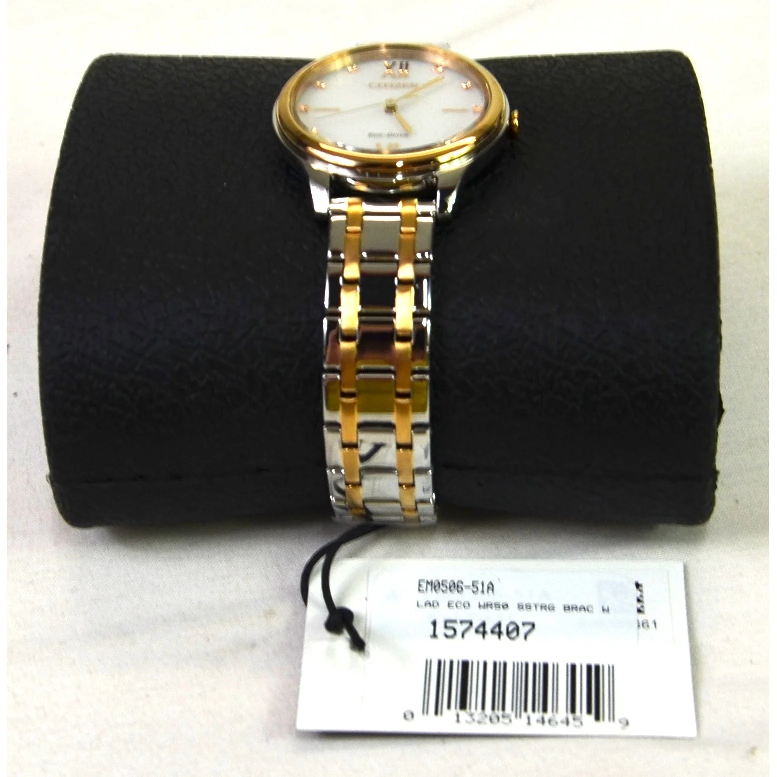 Citizen Women's Eco-Drive Two-Tone Stainless Steel Watch (EM0506-51A) - Image 2