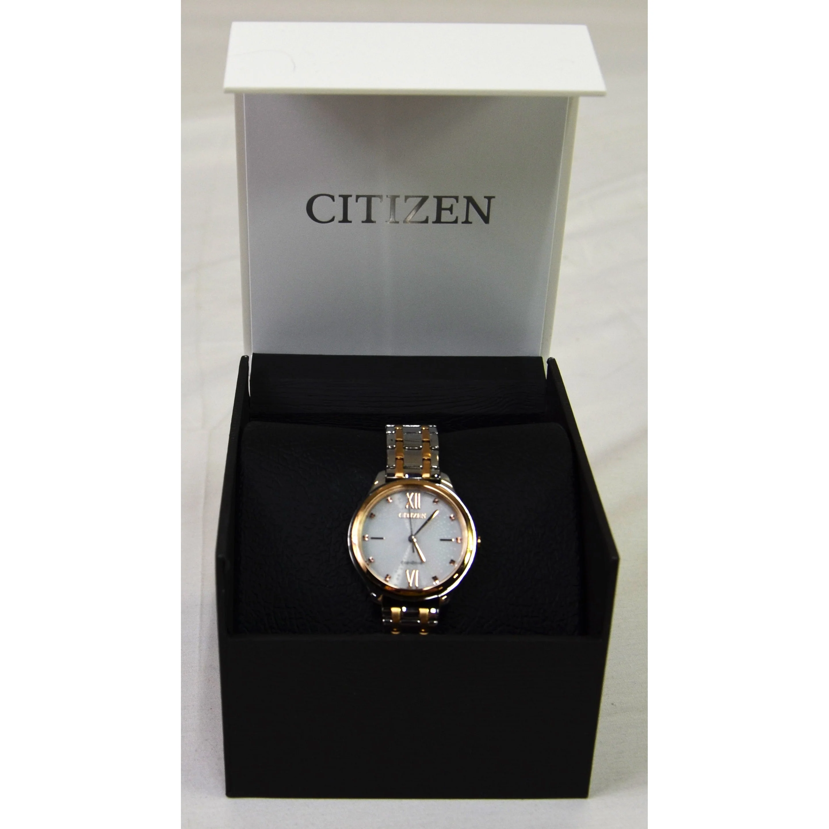 Citizen Women's Eco-Drive Two-Tone Stainless Steel Watch (EM0506-51A) - Image 3