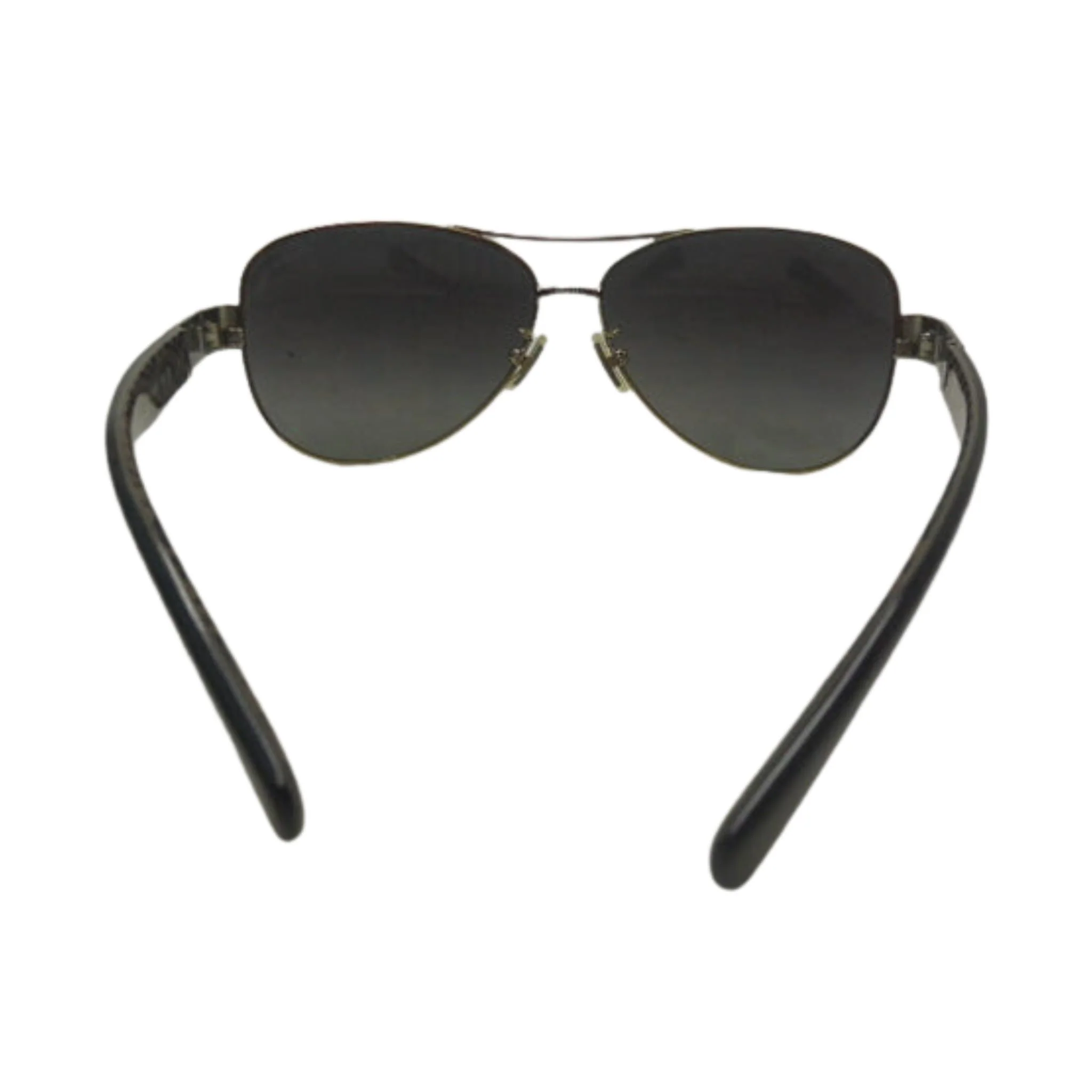 Coach L103 Christina 9201T3 Gold/Black Military Sig C Polarized Sunglasses - Image 3