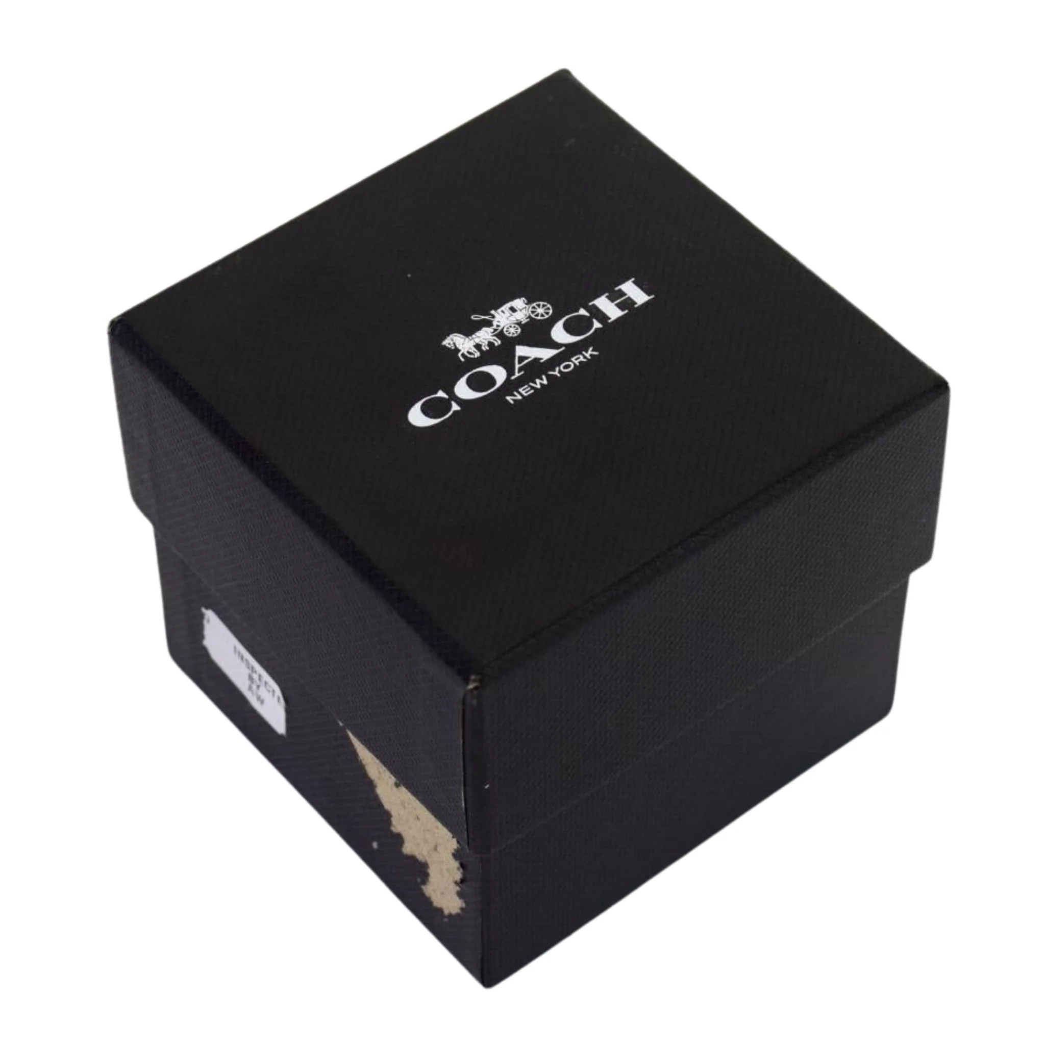 Coach Women's Astor 14503218 Gold Dial Leather Watch - Image 8